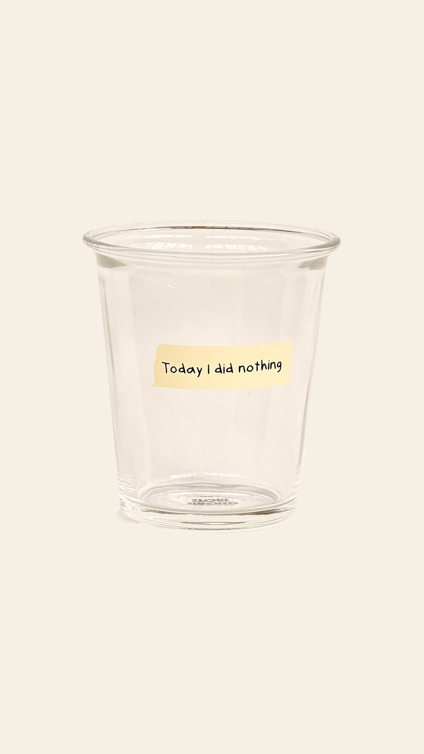 Stacked Store Reality Check Cups Set of 6