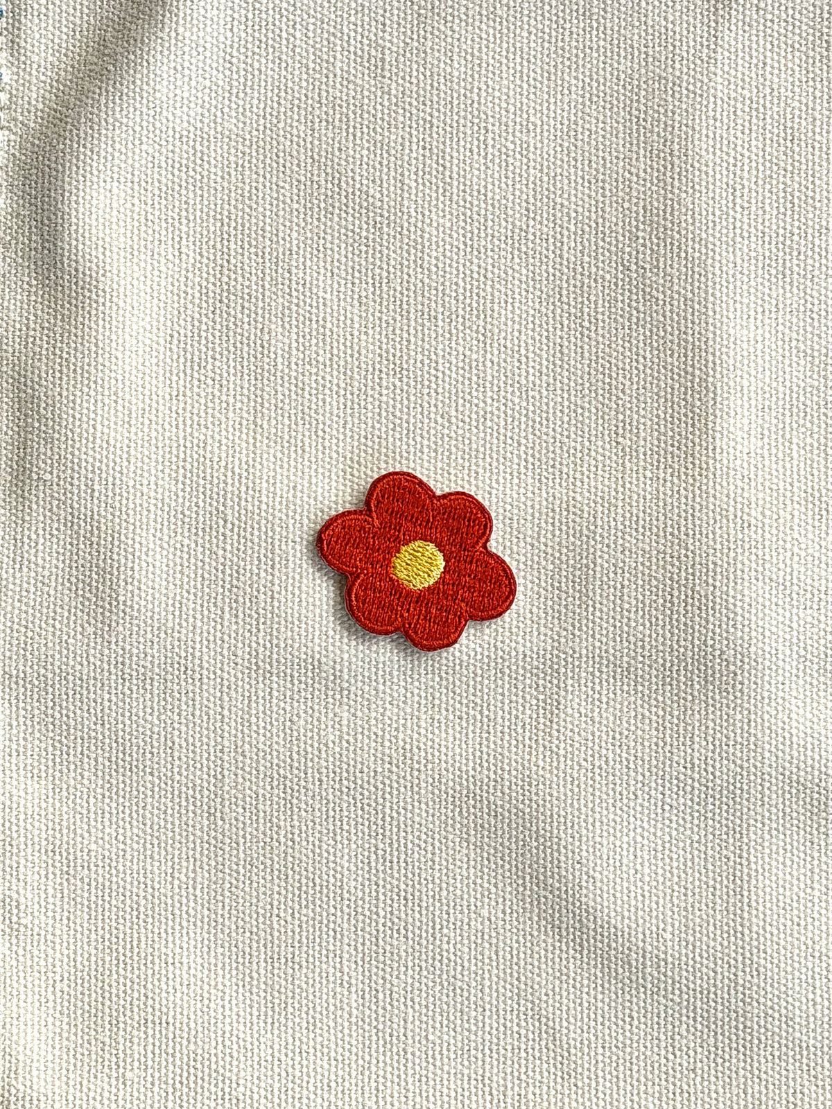 Stacked Store Red Flower Patch