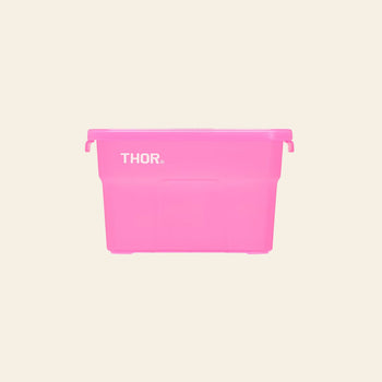 THOR Mini Totes Box With Lid DC Clear Pink