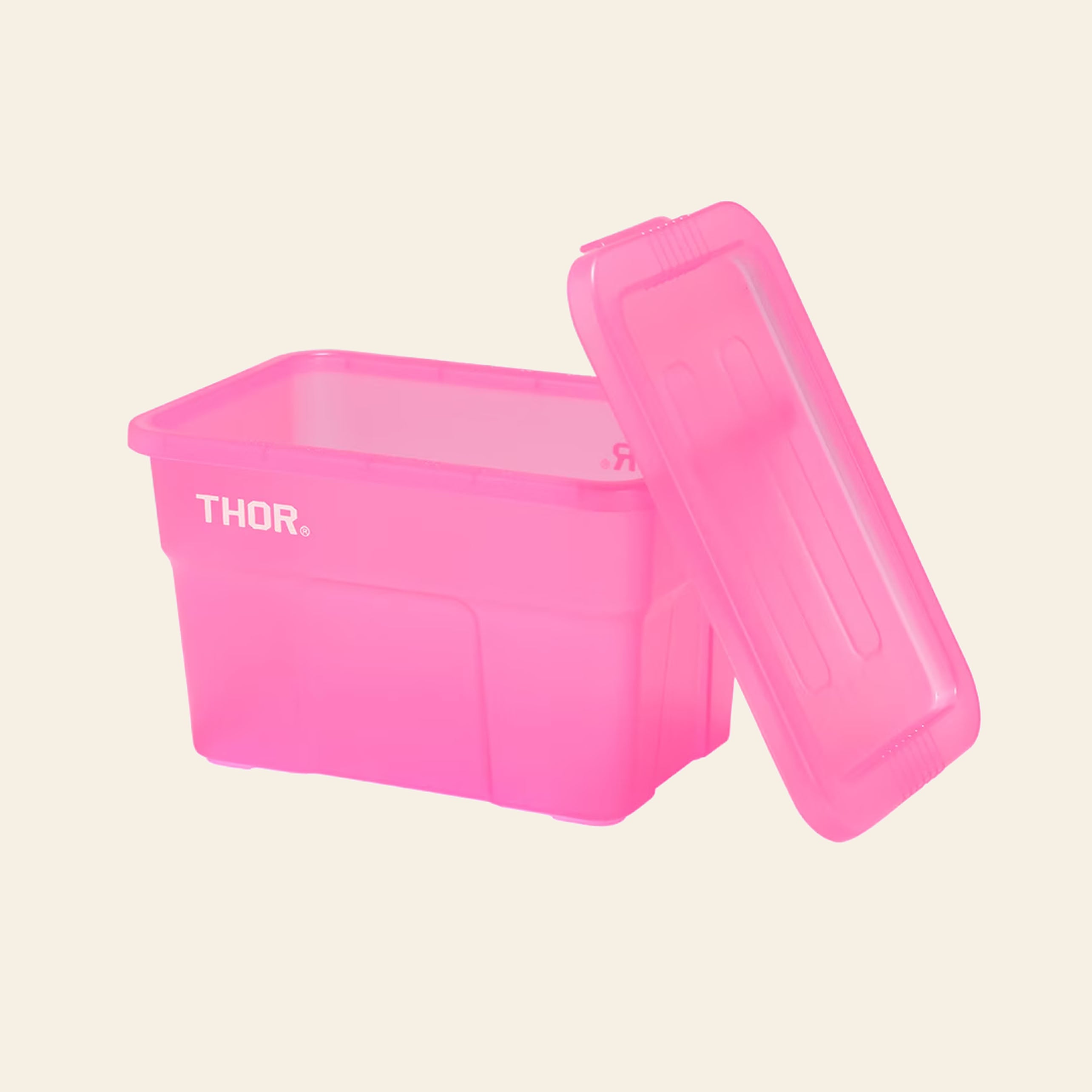 THOR Mini Totes Box With Lid DC Clear