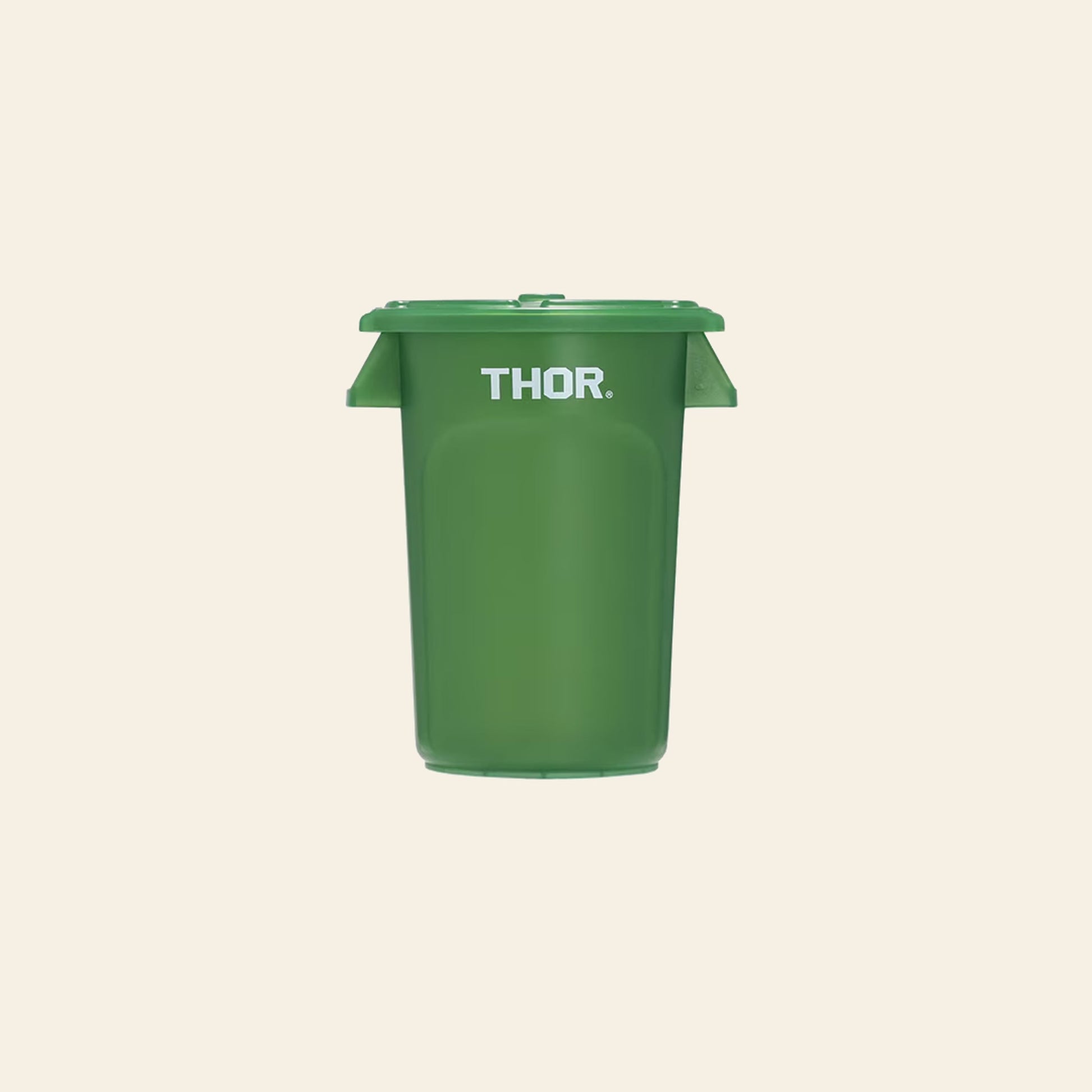 THOR Round Mini Container DC Clear Green