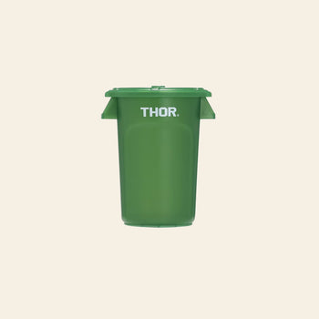 THOR Round Mini Container DC Clear Green