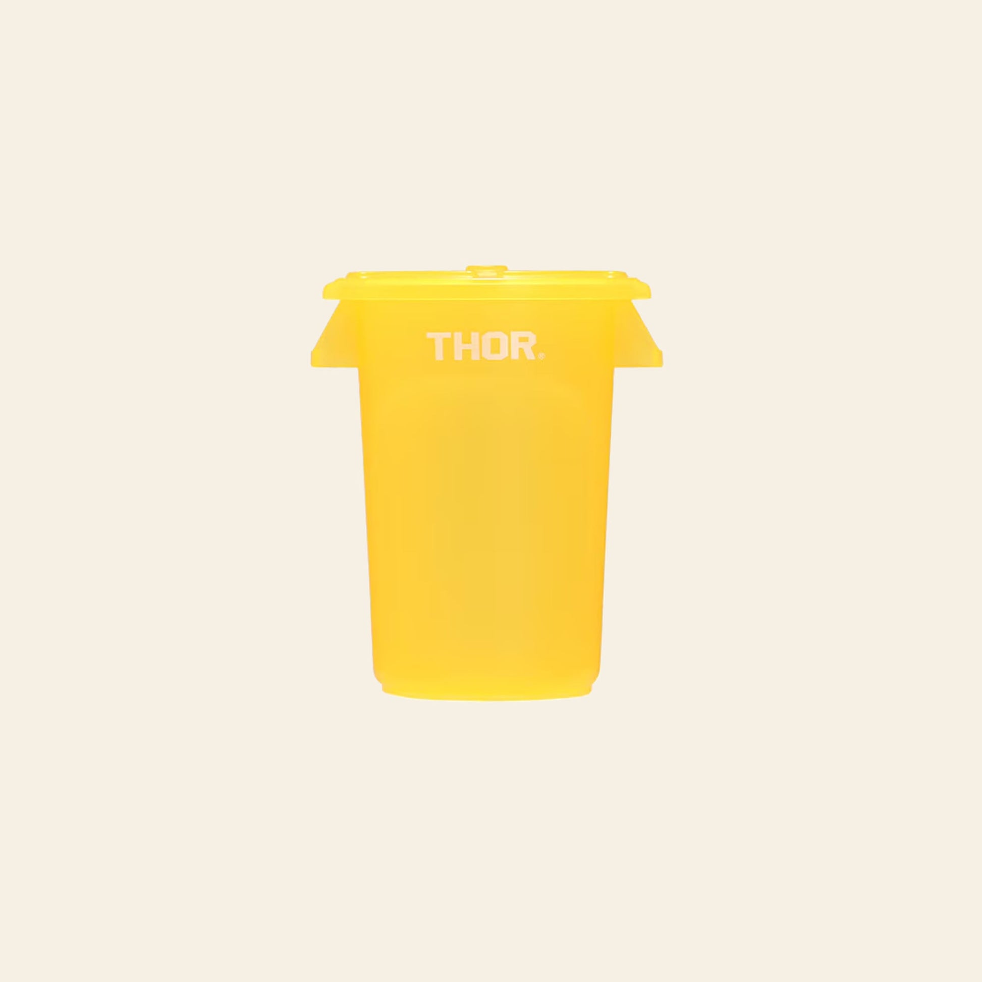 THOR Round Mini Container DC Clear Yellow