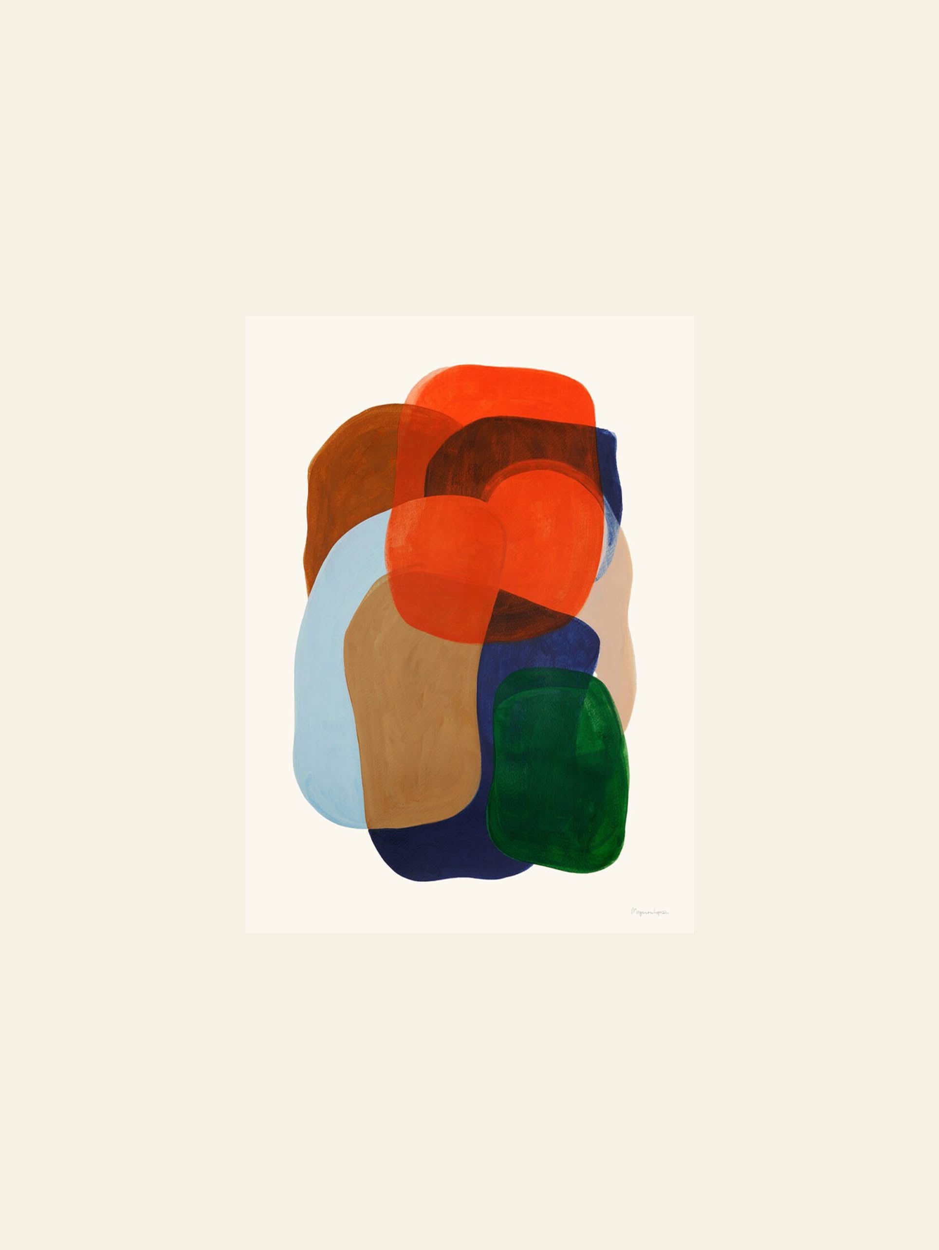 The Poster Club Berit Mogensen Lopez Big Hug (30x40) Poster