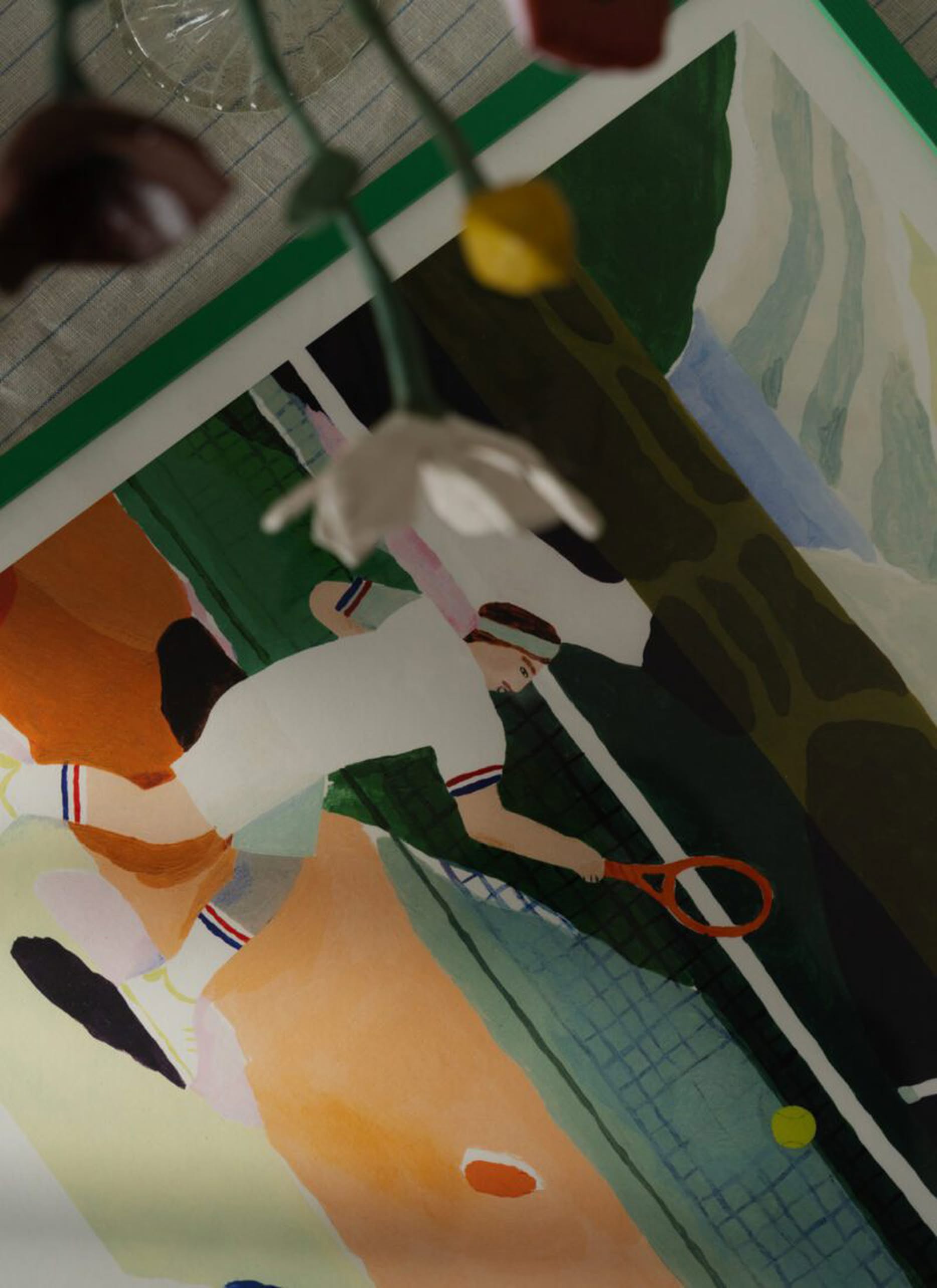 The Poster Club Clara Selina Bach Tennis (50x70) Poster