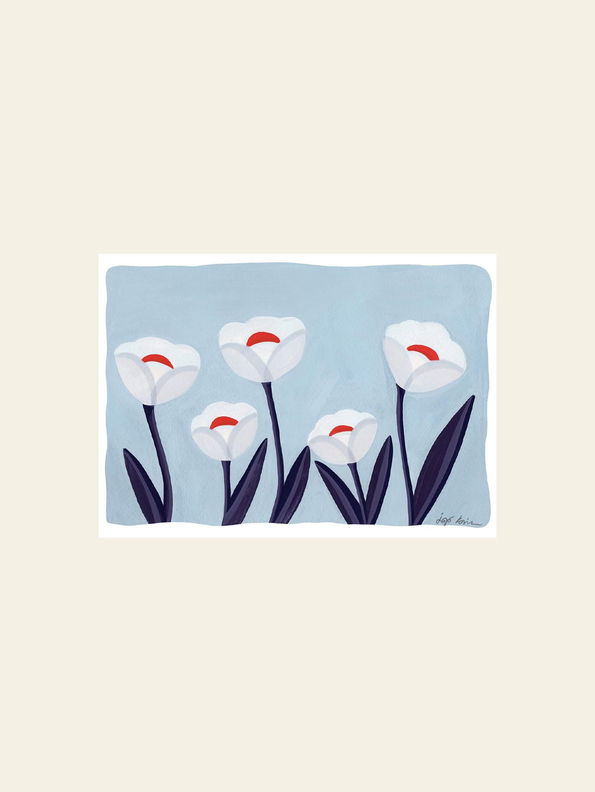 The Poster Club Iga Kosicka Flowers 01 (30x40) Poster