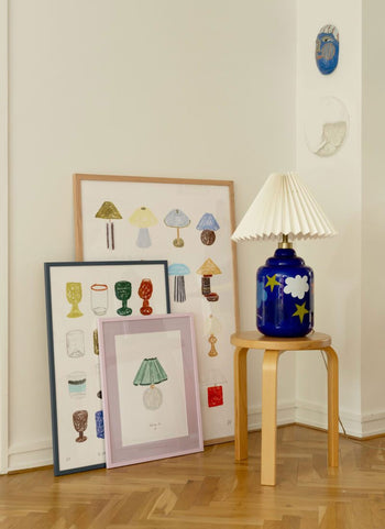 The Poster Club Isabelle Vandeplassche A Collection of Glasses (30x40) Poster