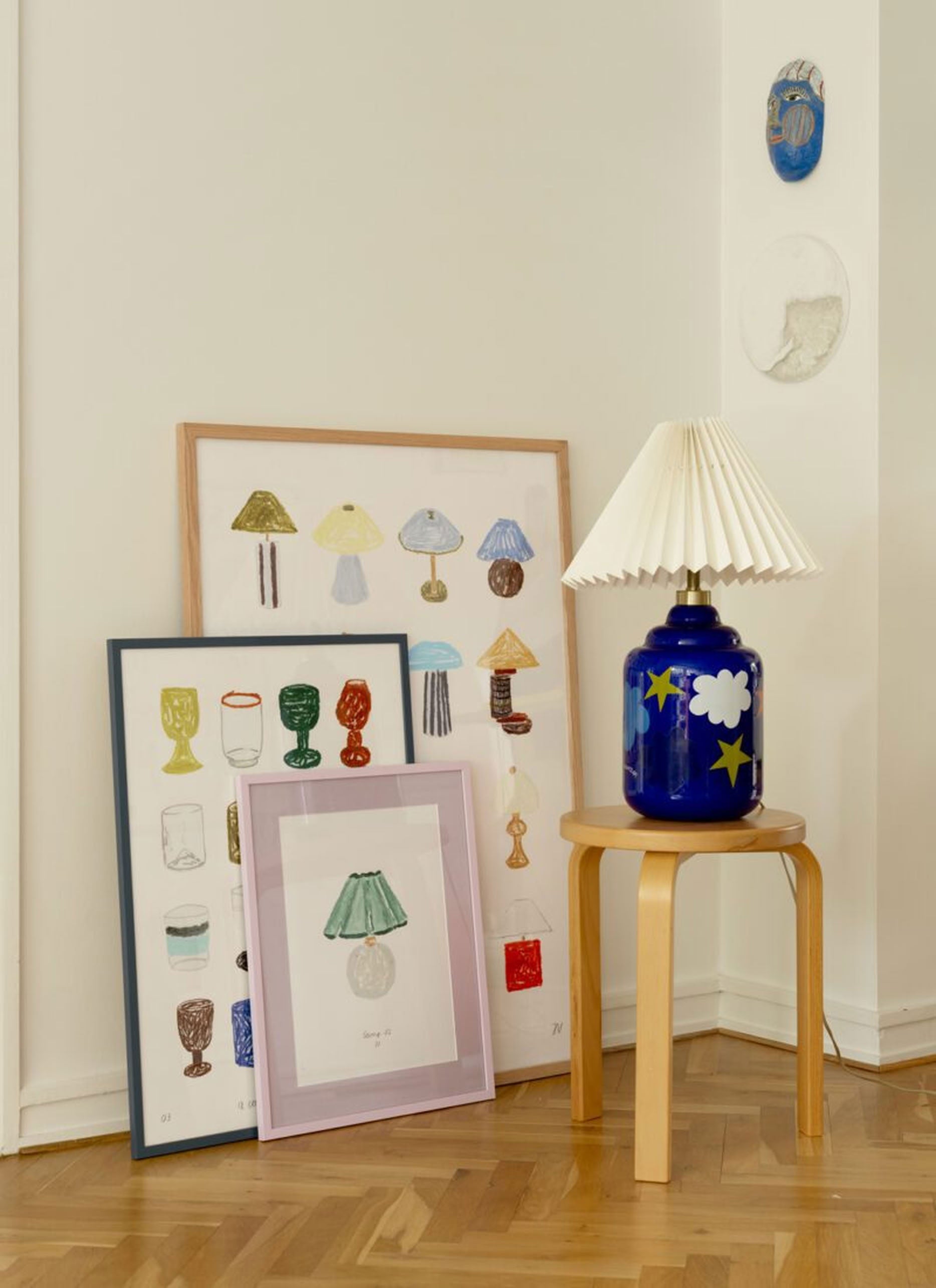 The Poster Club Isabelle Vandeplassche A Collection of Glasses (50x70) Poster