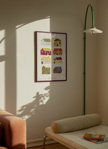 The Poster Club Isabelle Vandeplassche A Collection of Houses (30x40) Poster