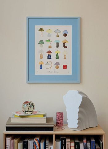 The Poster Club Isabelle Vandeplassche A Collection of Lamps (30x40) Poster