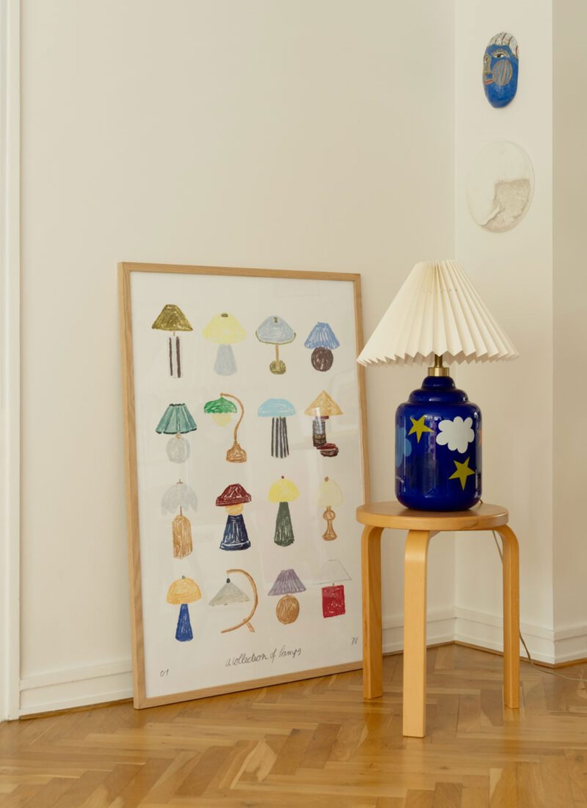 The Poster Club Isabelle Vandeplassche A Collection of Lamps (50x70) Poster
