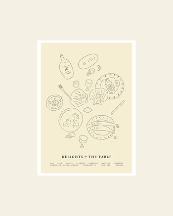 The Poster Club Isabelle Vandeplassche Delights at the Table (50x70) Poster