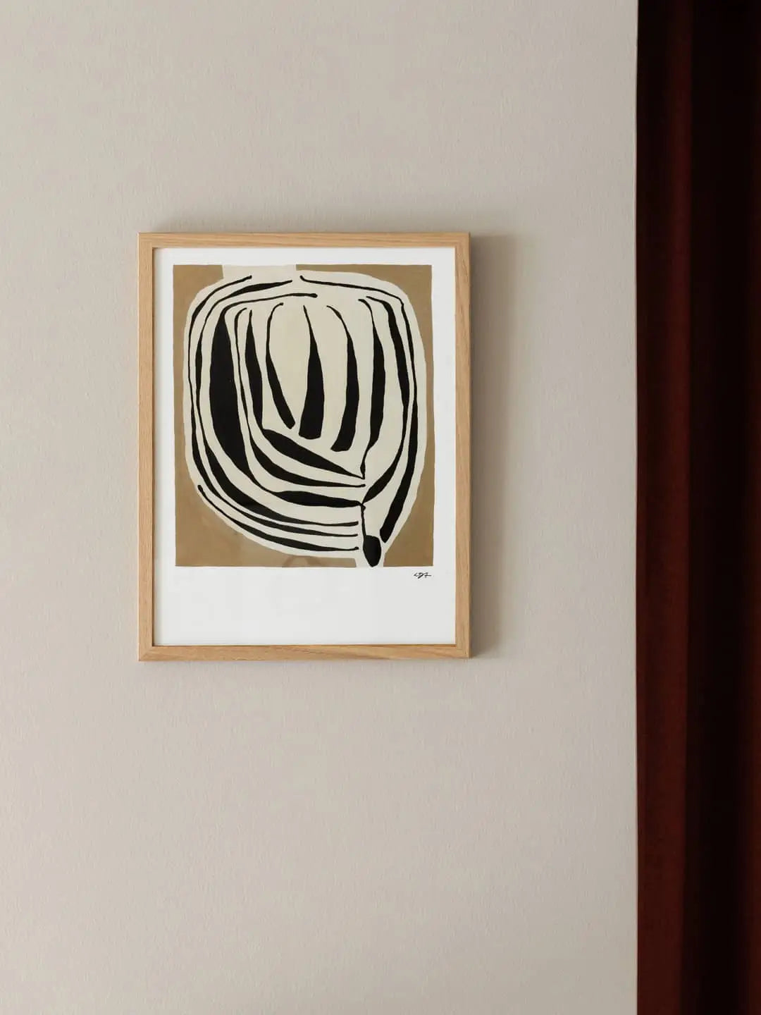 The Poster Club Leise Dich Abrahamsen Layered 50x70 Poster 4