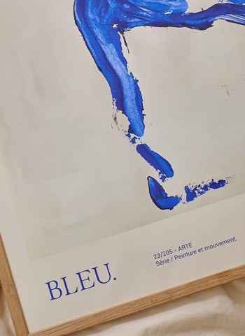 The Poster Club Lucrecia Rey Caro Bleu (30x40) Poster