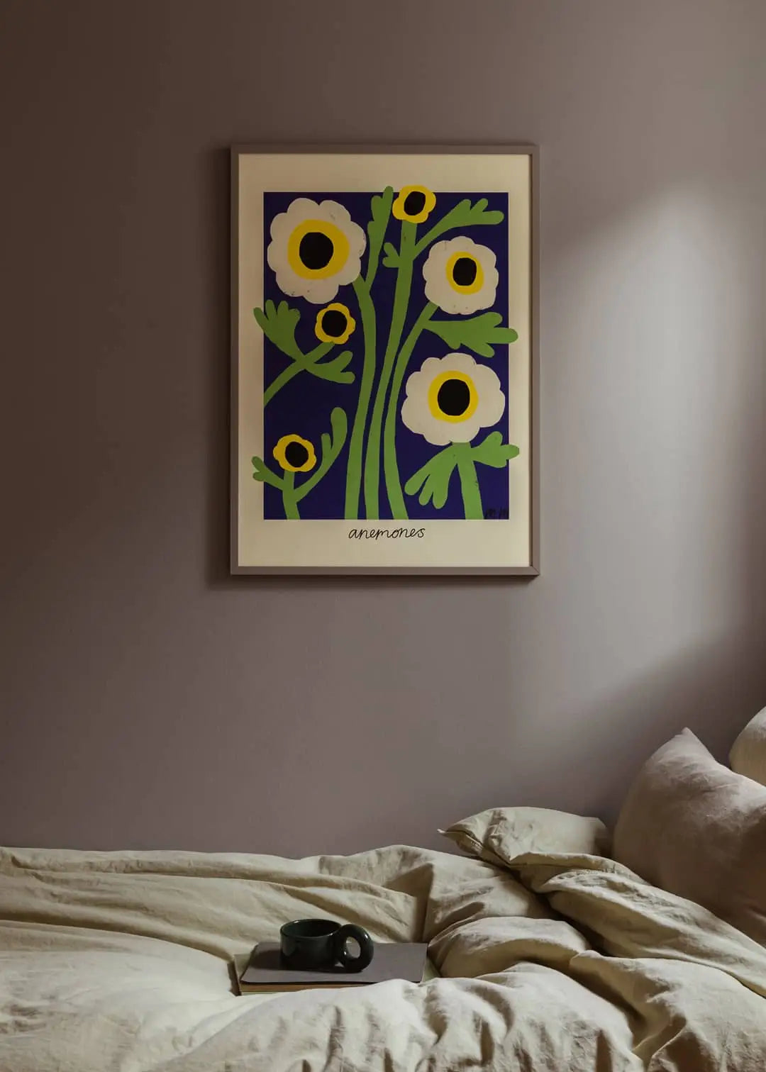 The Poster Club Madelen Möllard - Yellow Anemones (50x70)