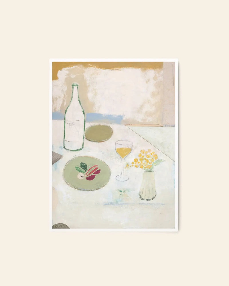 The Poster Club Max Ososki - Fleurs Jaunes (50x70)