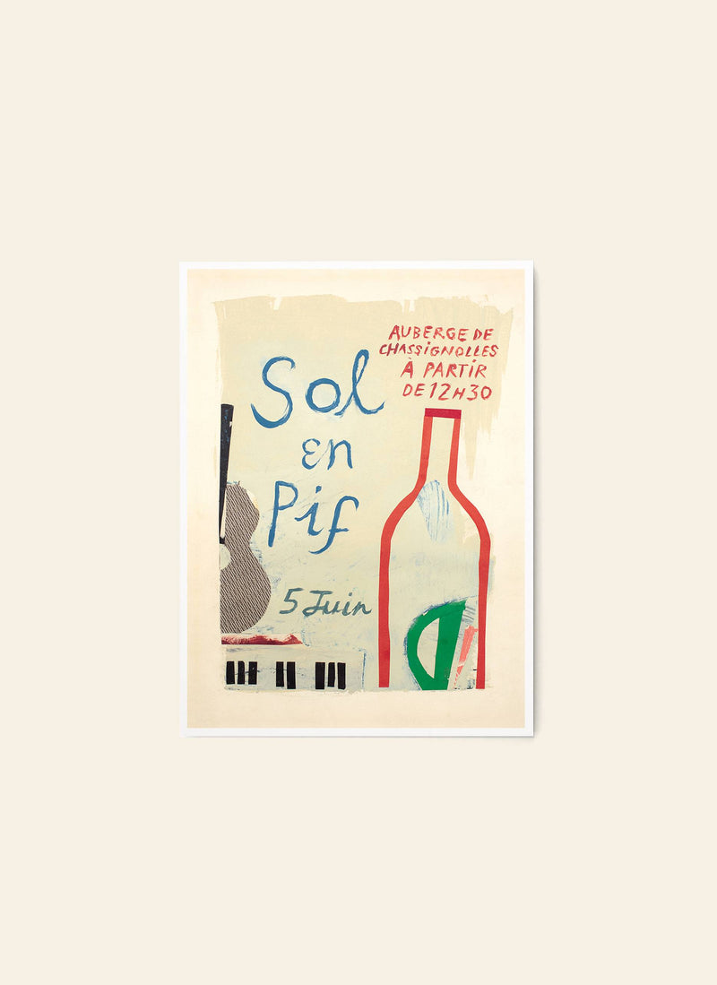 The Poster Club Max Ososki - Sol En Pif (30x40)