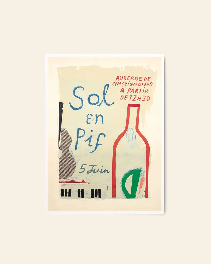 The Poster Club Max Ososki - Sol En Pif (50x70)