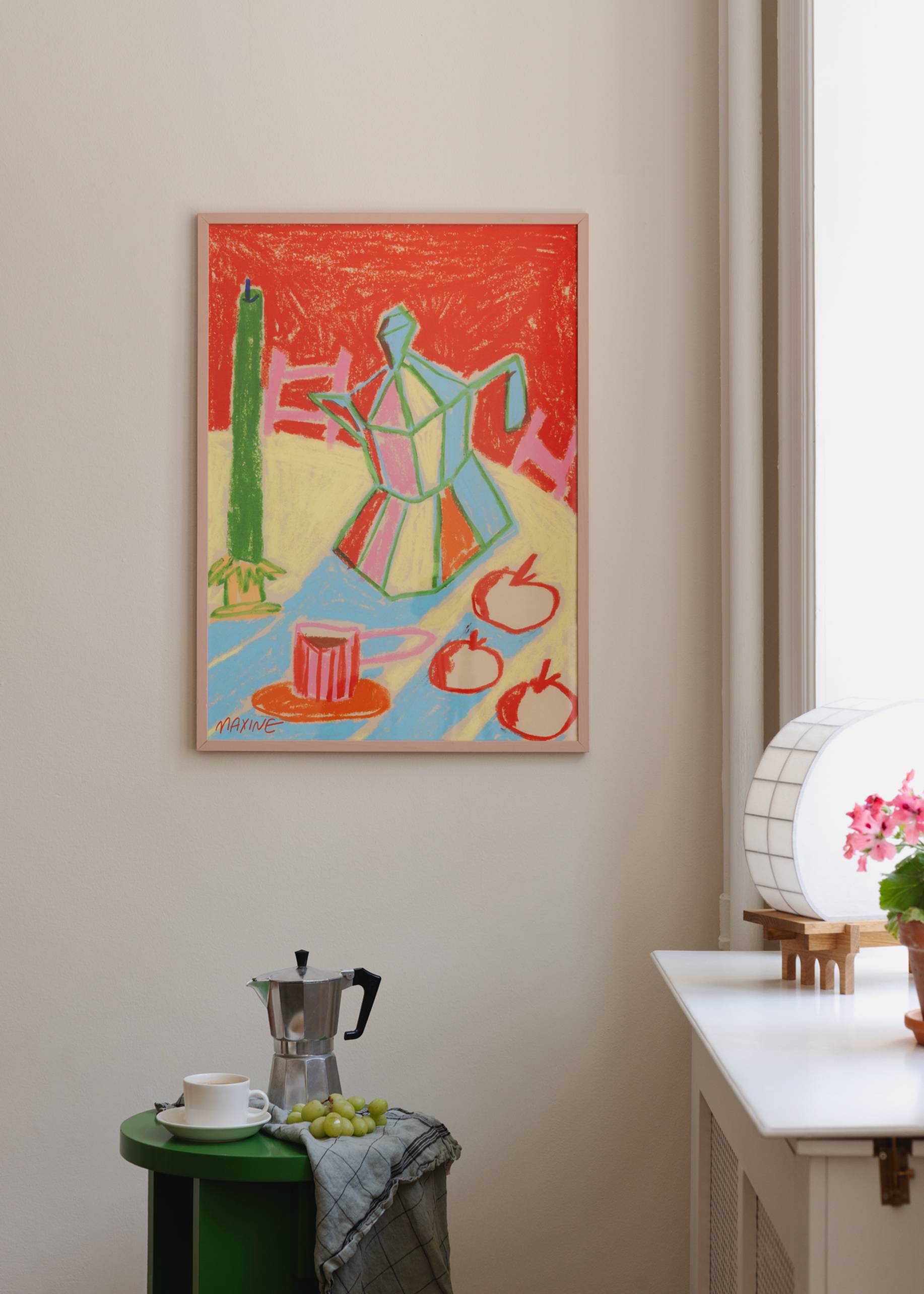 The Poster Club Maxine Mccrann - Bialetti And Clementines (30x40)