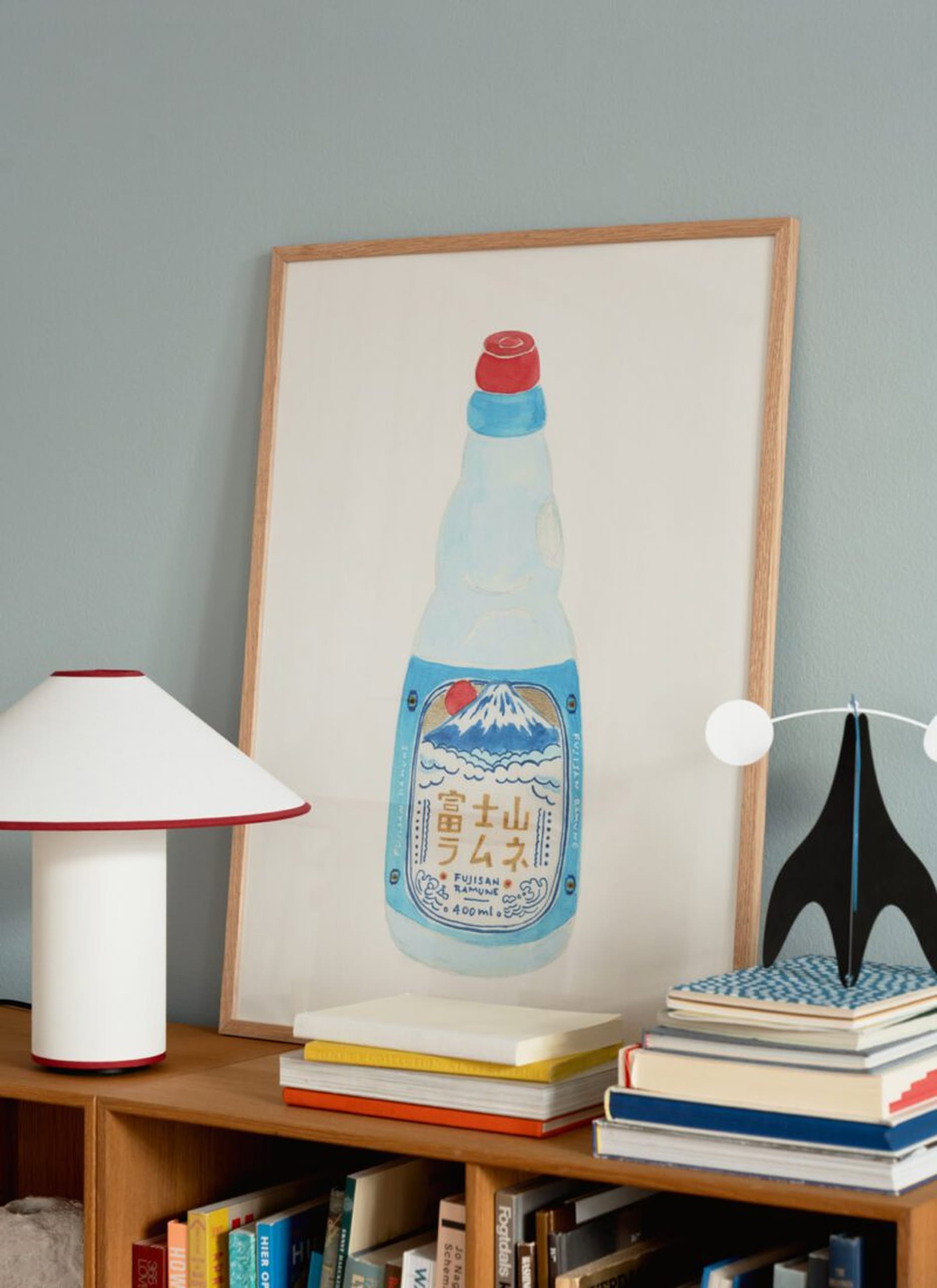 The Poster Club Melina Pecharki Fujisan Ramune (50x70) Poster