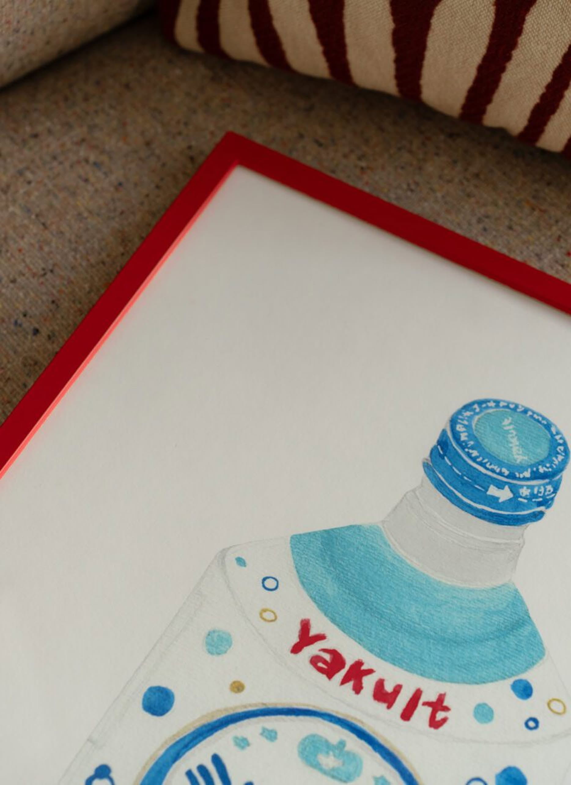 The Poster Club Melina Pecharki Yakult Soda (50x70) Poster