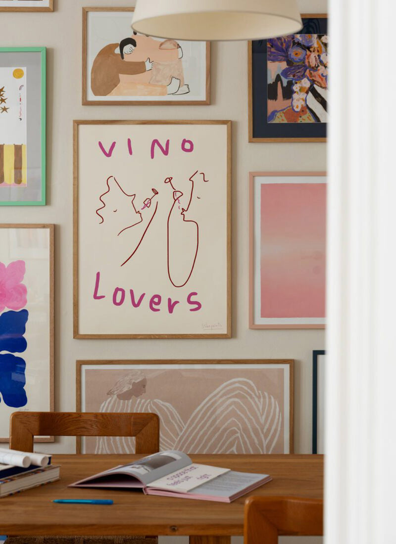 The Poster Club Ruby Hughes - Vino Lovers (50x70) - Poster