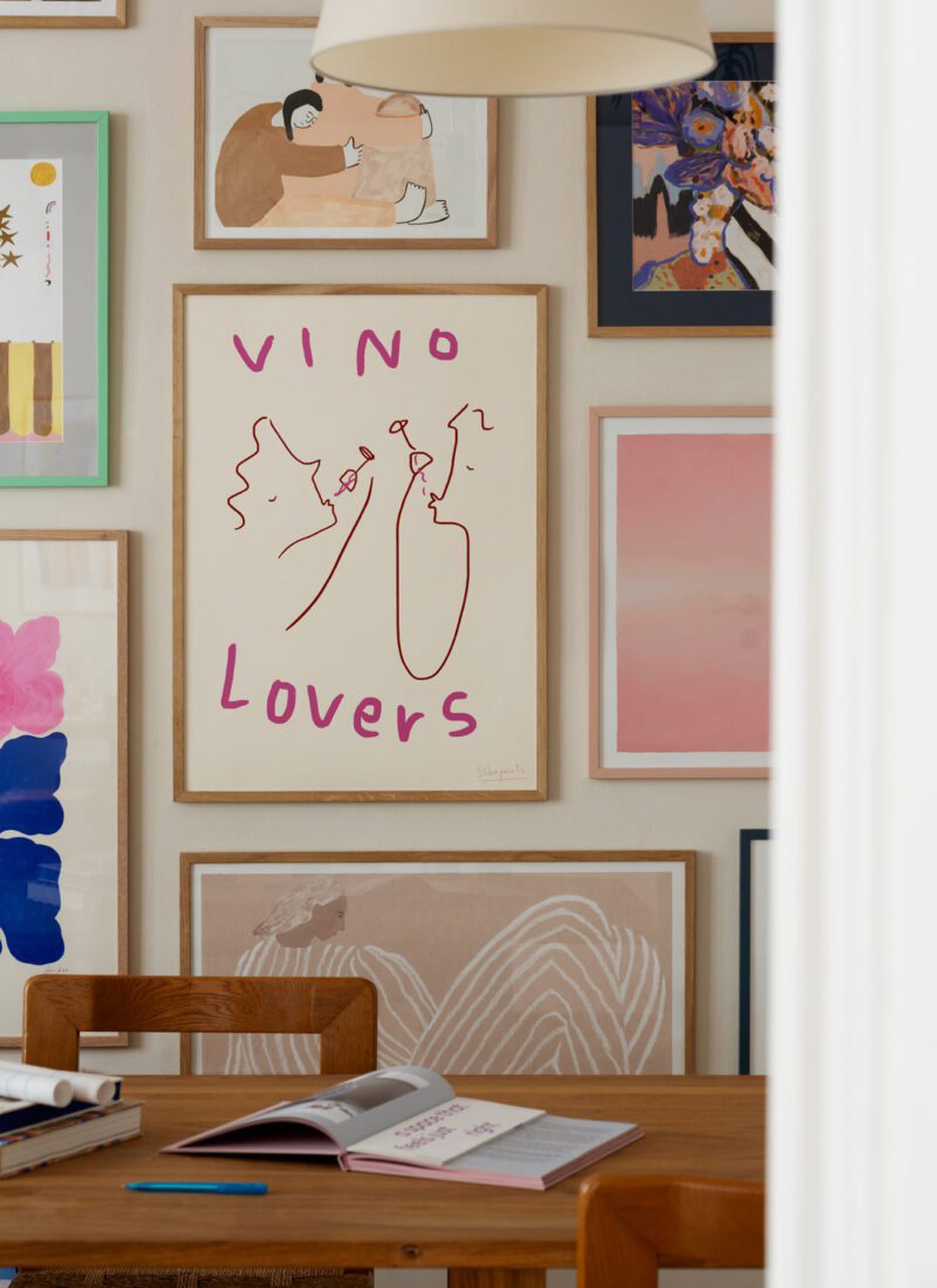 The Poster Club Ruby Hughes - Vino Lovers (50x70) - Poster