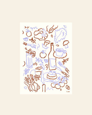 The Poster Club Steffi Bauer Cooking Session (50x70) Poster