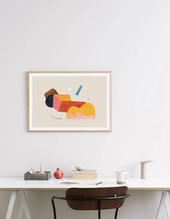 The Poster Club Wensi Zhai Visual Flow 50X70 Poster