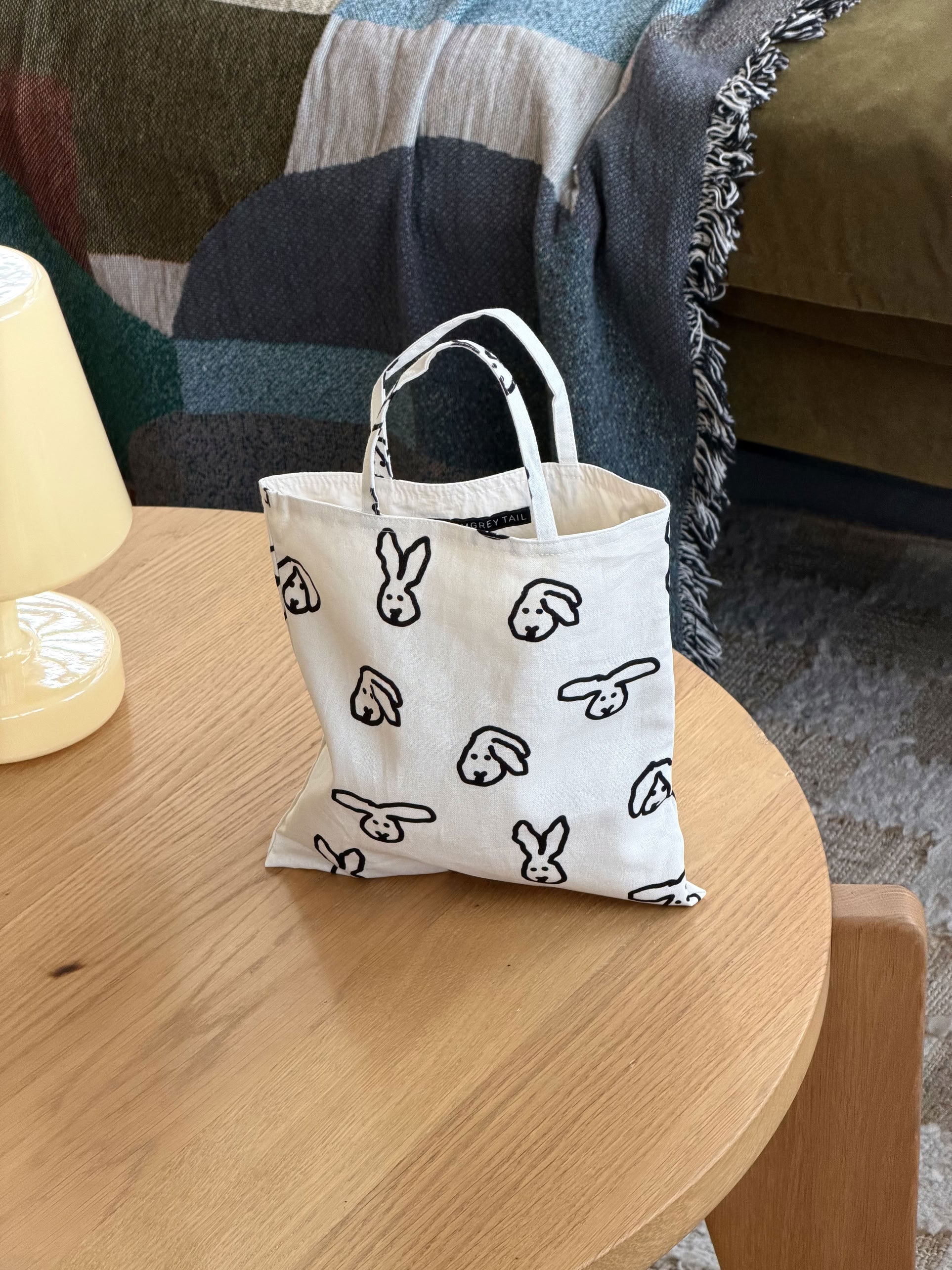 WARMGREY TAIL Bunny Bunny Mini Bag Ivory
