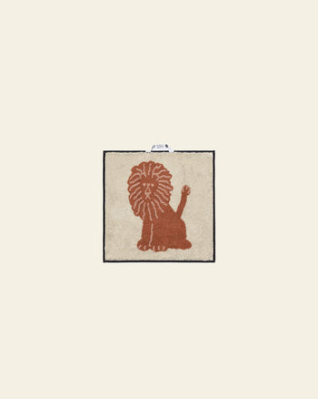 WARMGREY TAIL Lion Hand Towel Cream