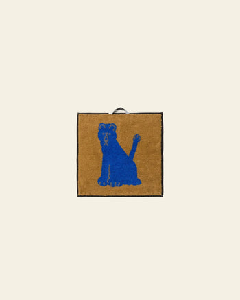 WARMGREY TAIL Lioness Hand Towel Blue