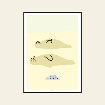 WARMGREY TAIL Seal Friends Poster (30x40)