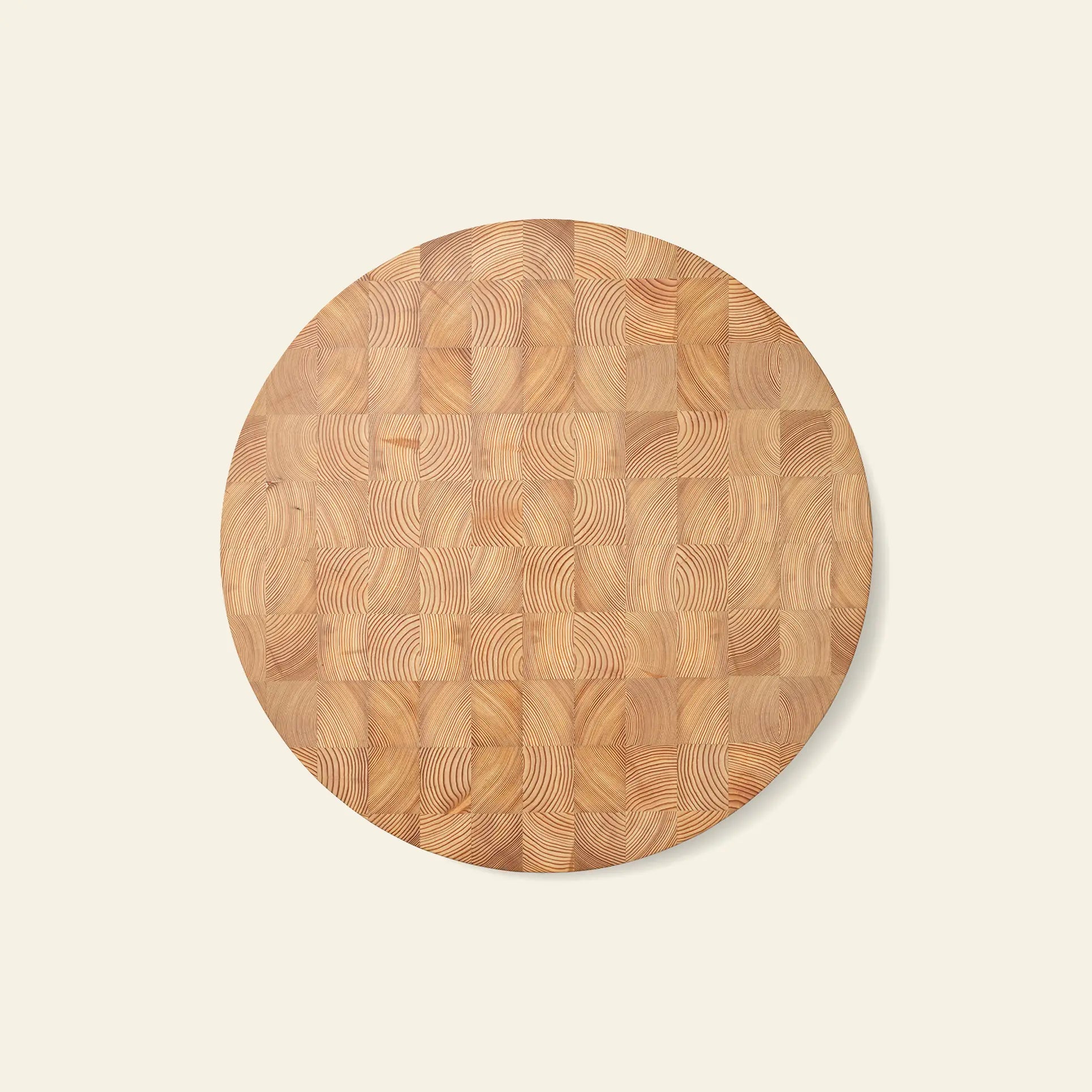 ferm LIVING Chess Cutting Board, Round Large