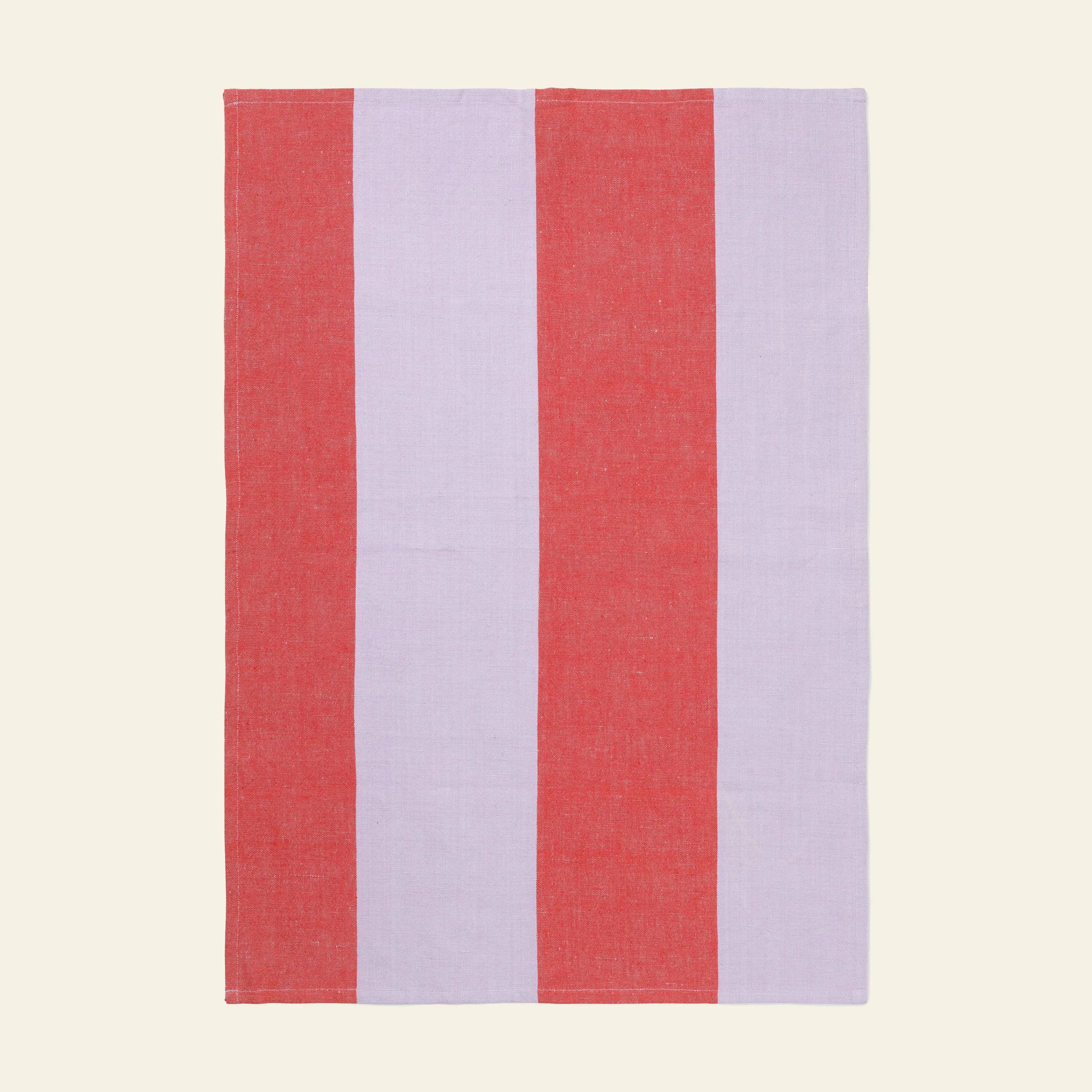 Ferm Living Hale Tea Towel Red Lilac