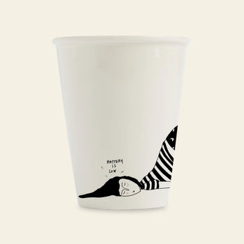 helen b Battery Low Cup