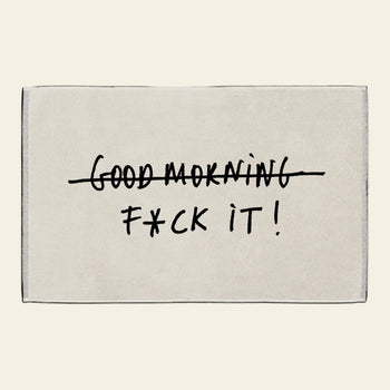 helen b F*ck It Bath Mat