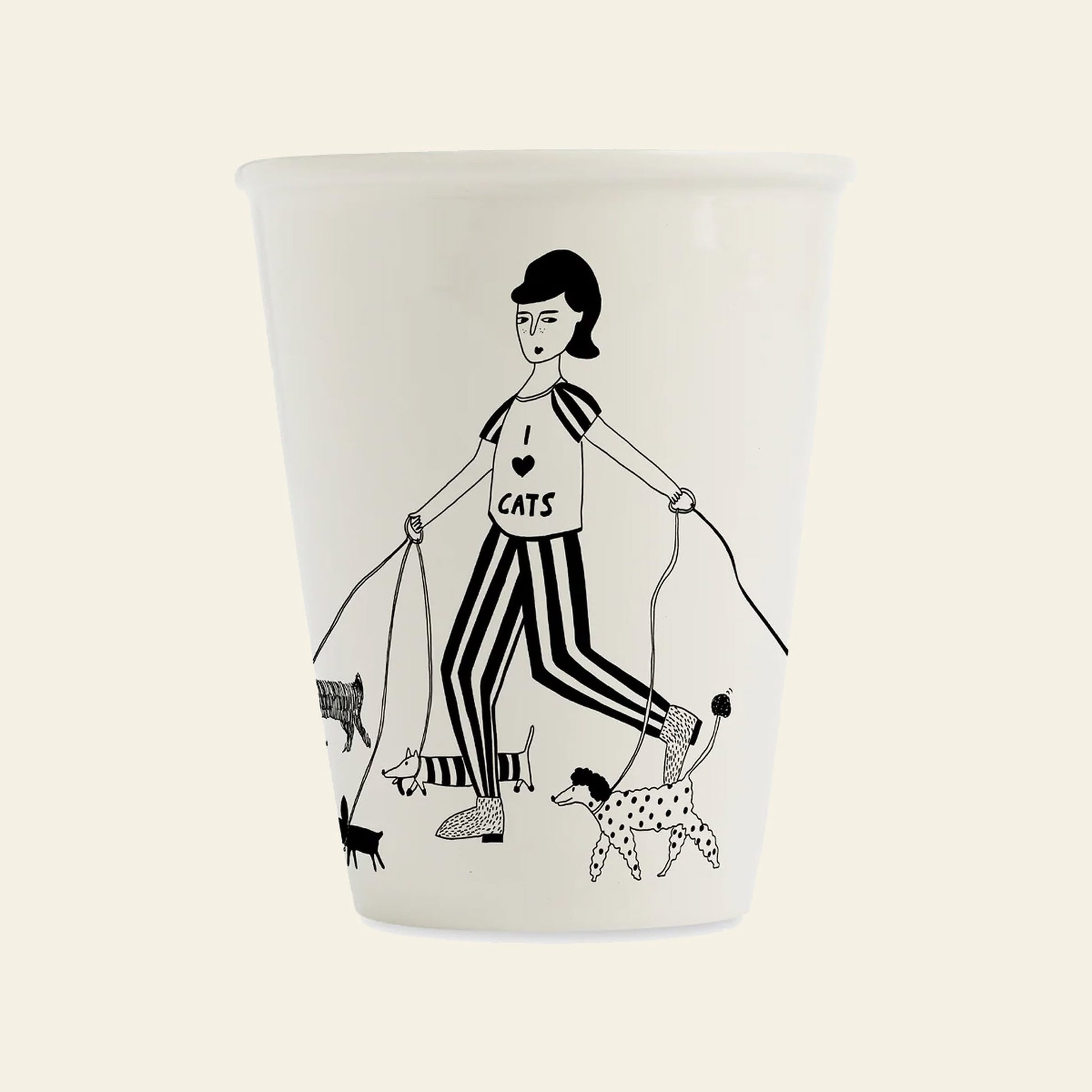 helen b I Love Cats Cup