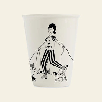 helen b I Love Cats Cup