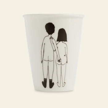 helen b Naked Couple Back Cup