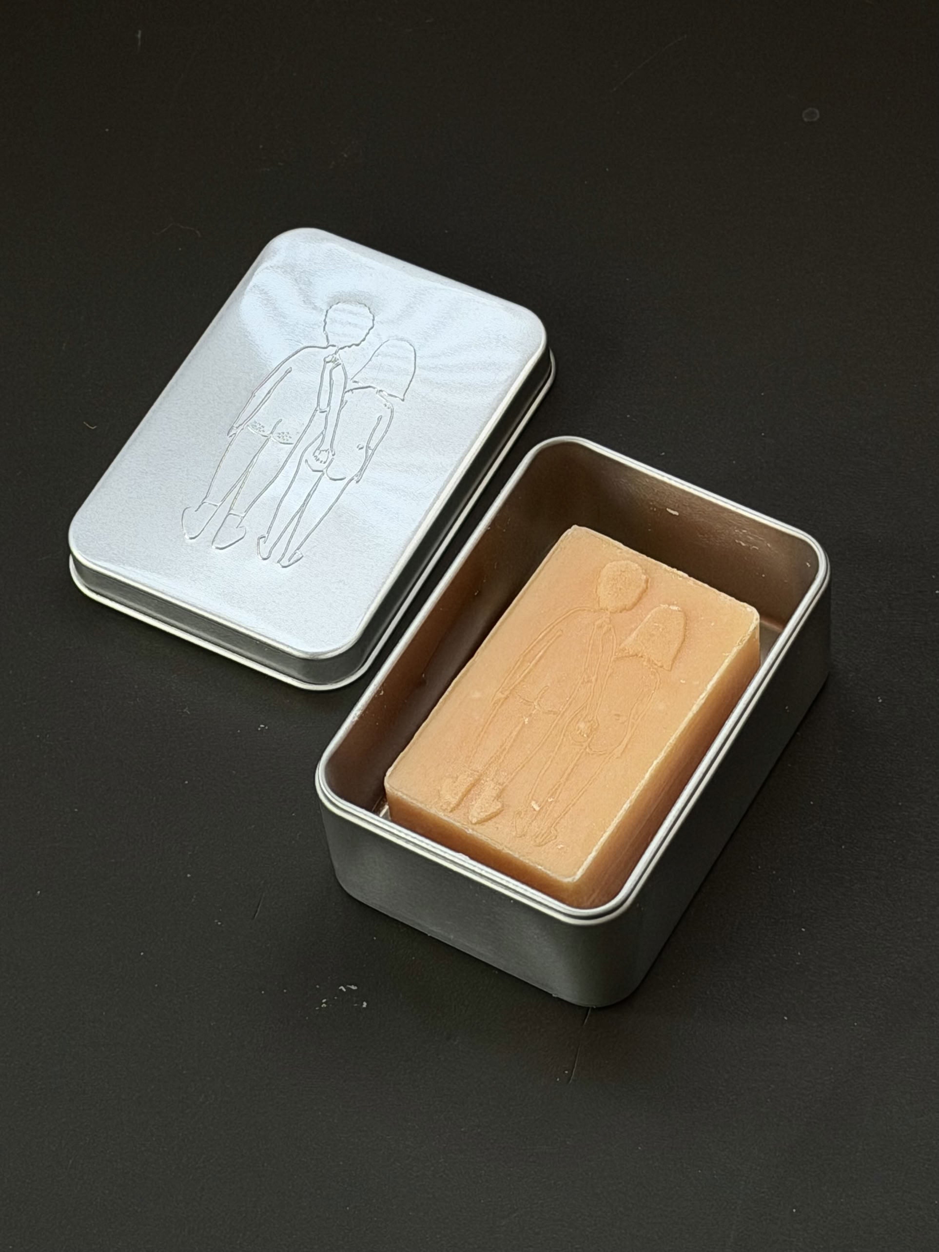 helen b Naked Couple Back Soap Mandarin