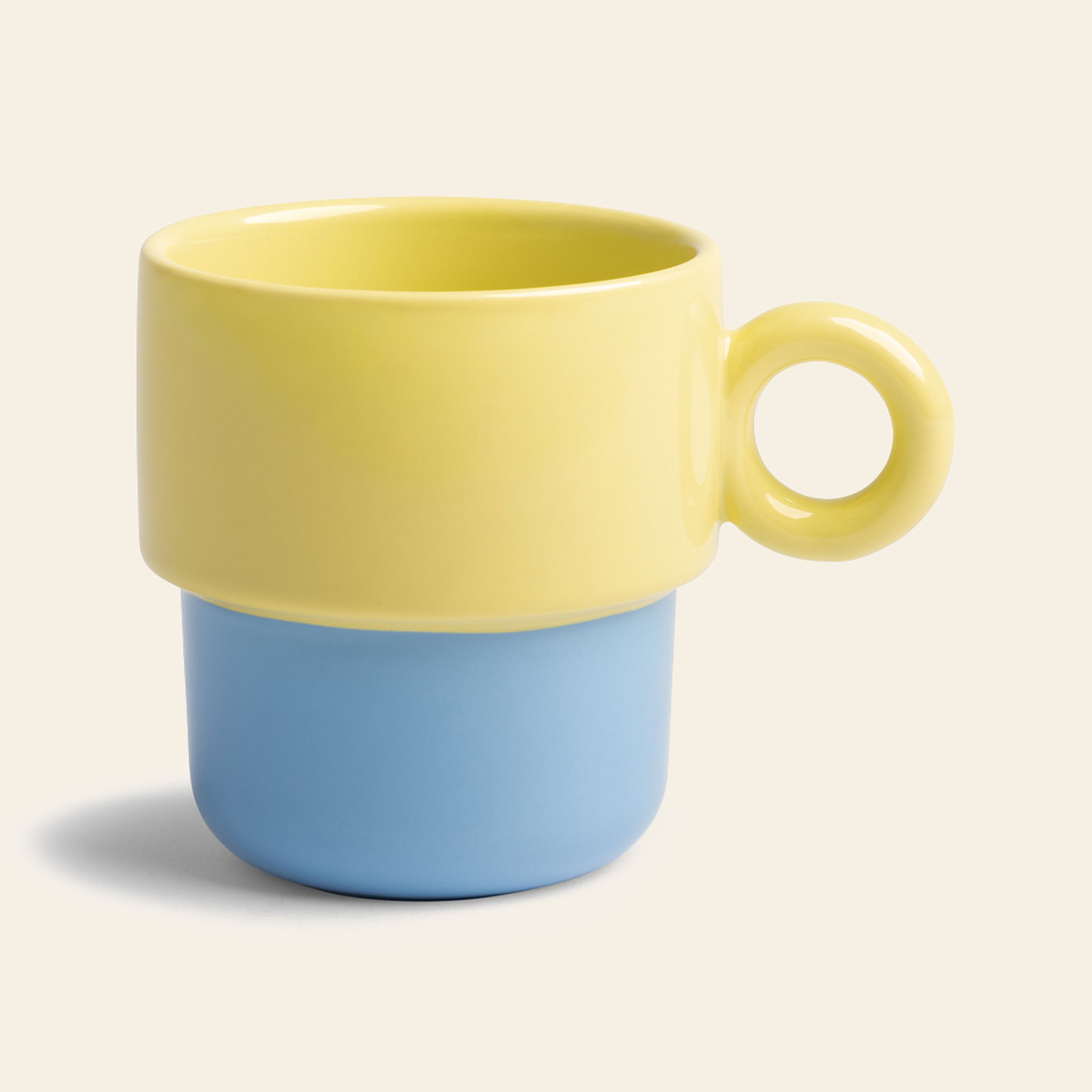 &klevering Chiquito Mug Large, Set of 2 - Blue