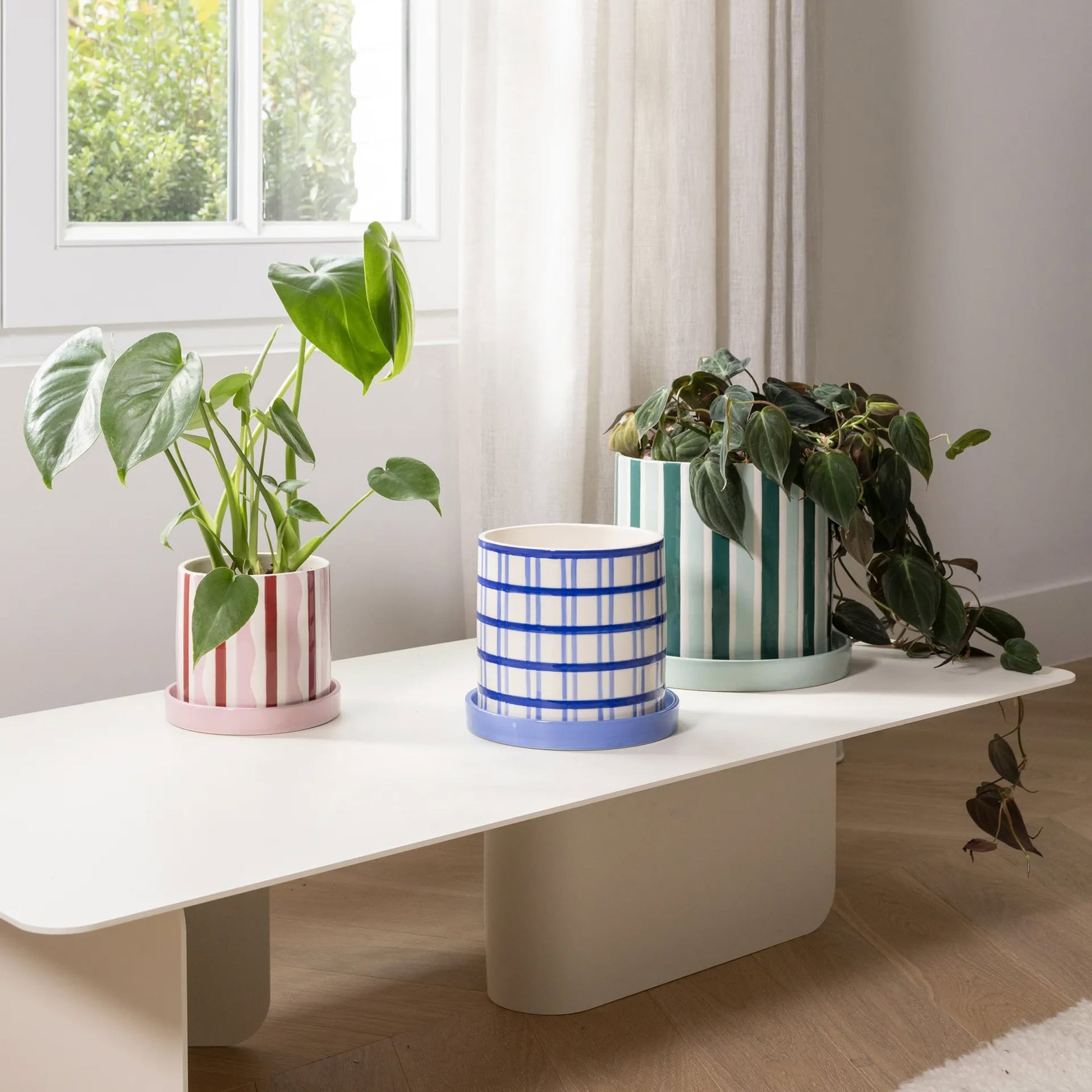 &klevering Clash Wiggle Planter Multicolour