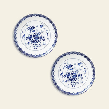 &klevering Delftware Plate Set of 2 Blue