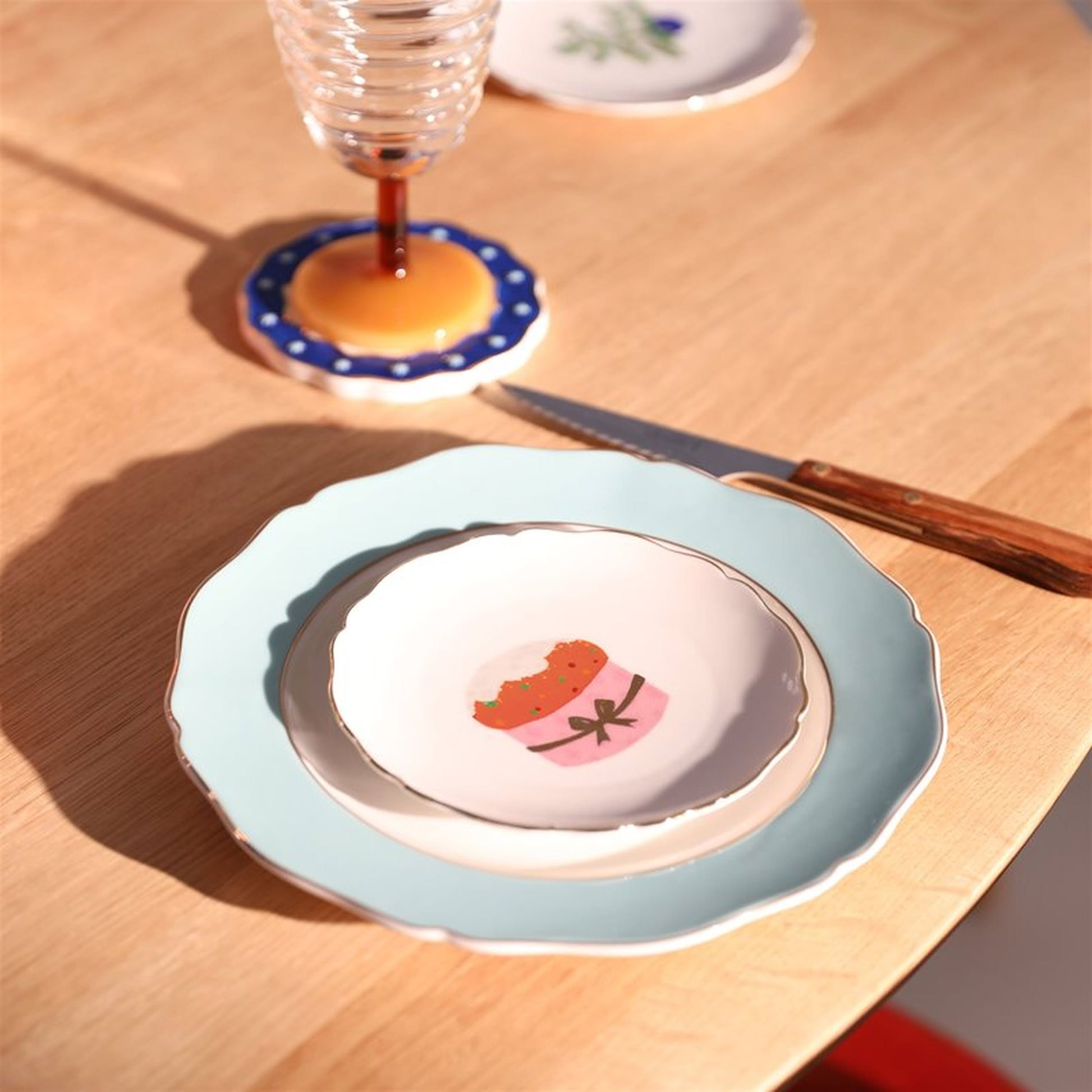 &klevering Feast Plate Set of 6 Multicolour