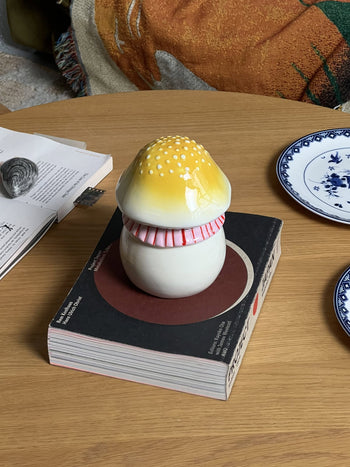 &klevering Magic Mushroom Jar Small Multicolour