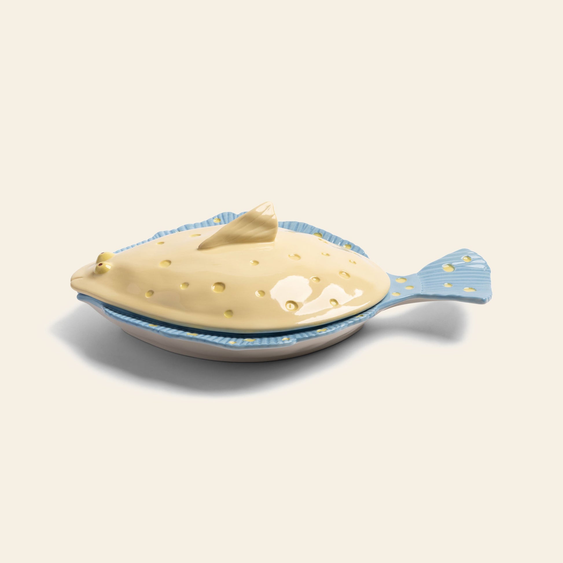 &klevering Plaice Tureen Yellow