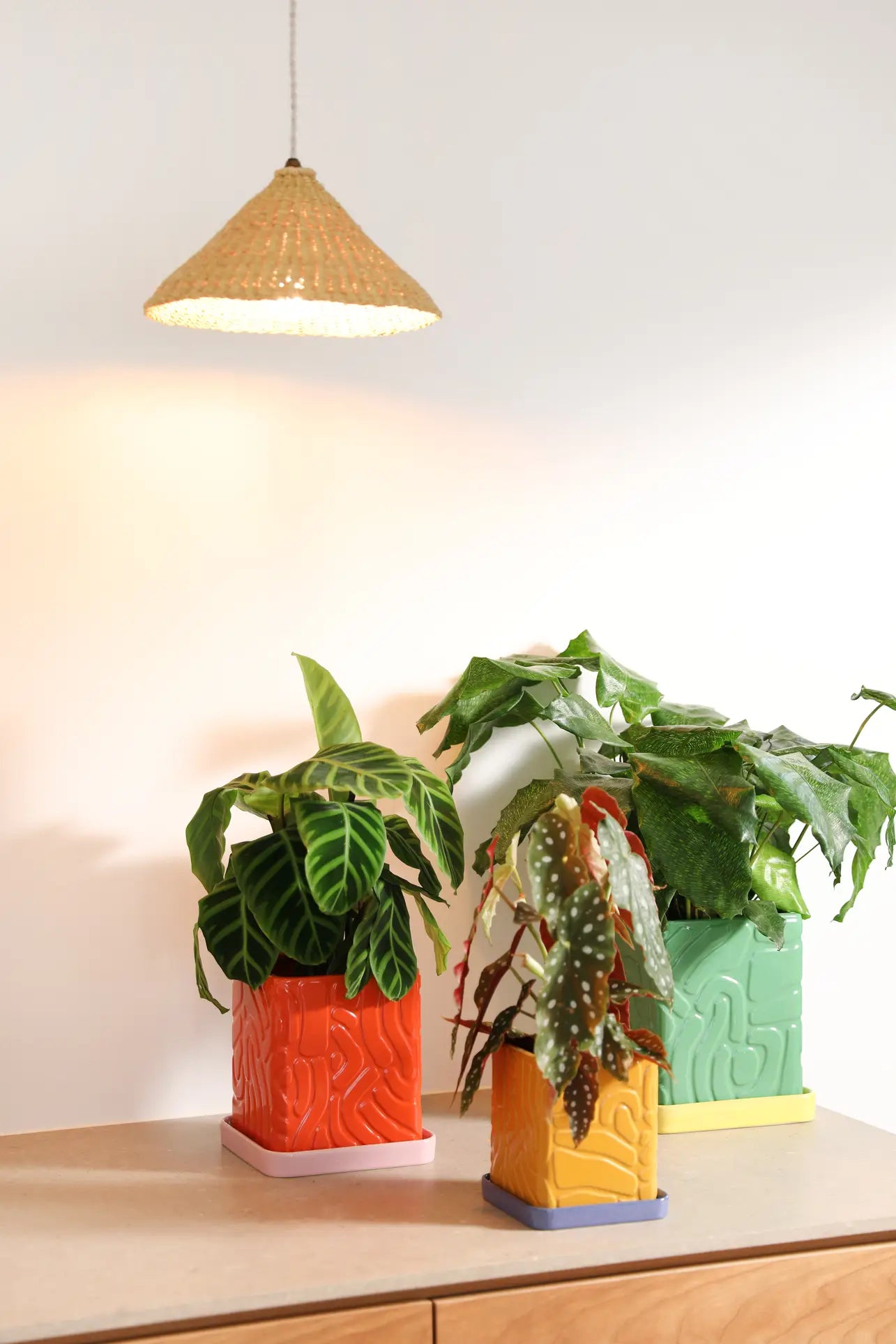 klevering Tribe Planter Ochre 4