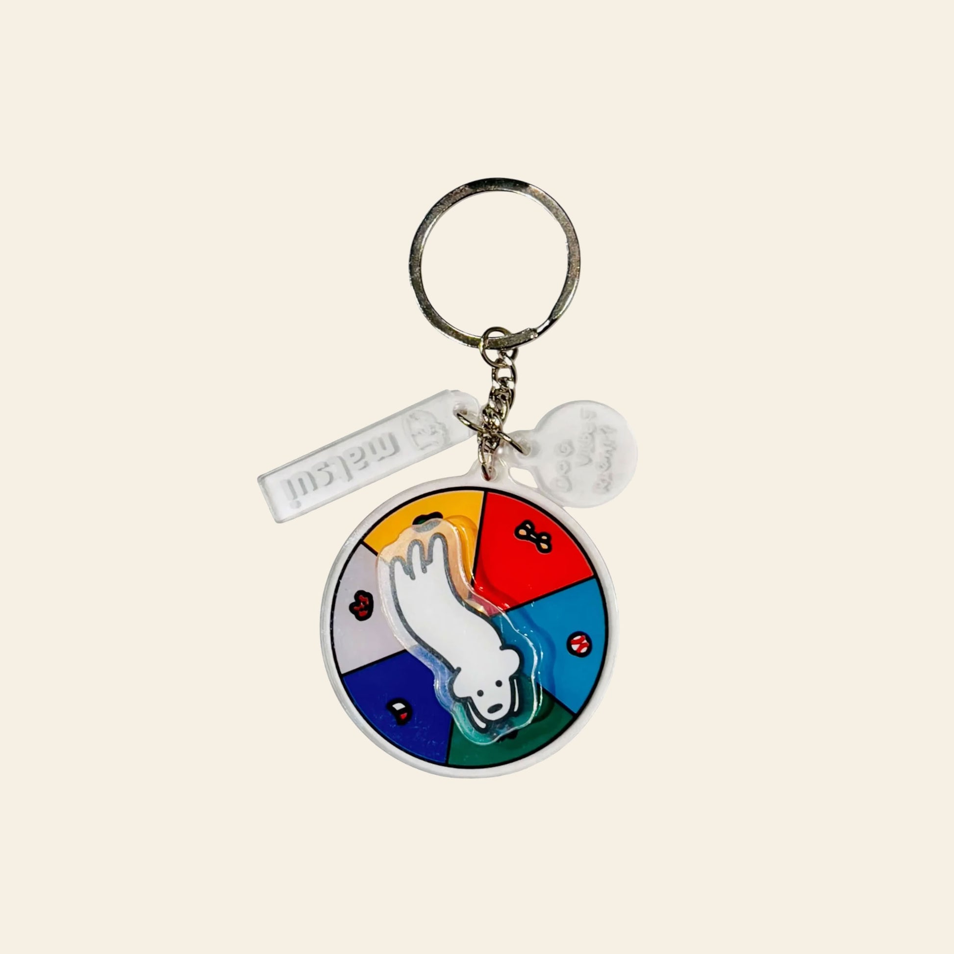 matsui DOGS Keychain Style B Spinner