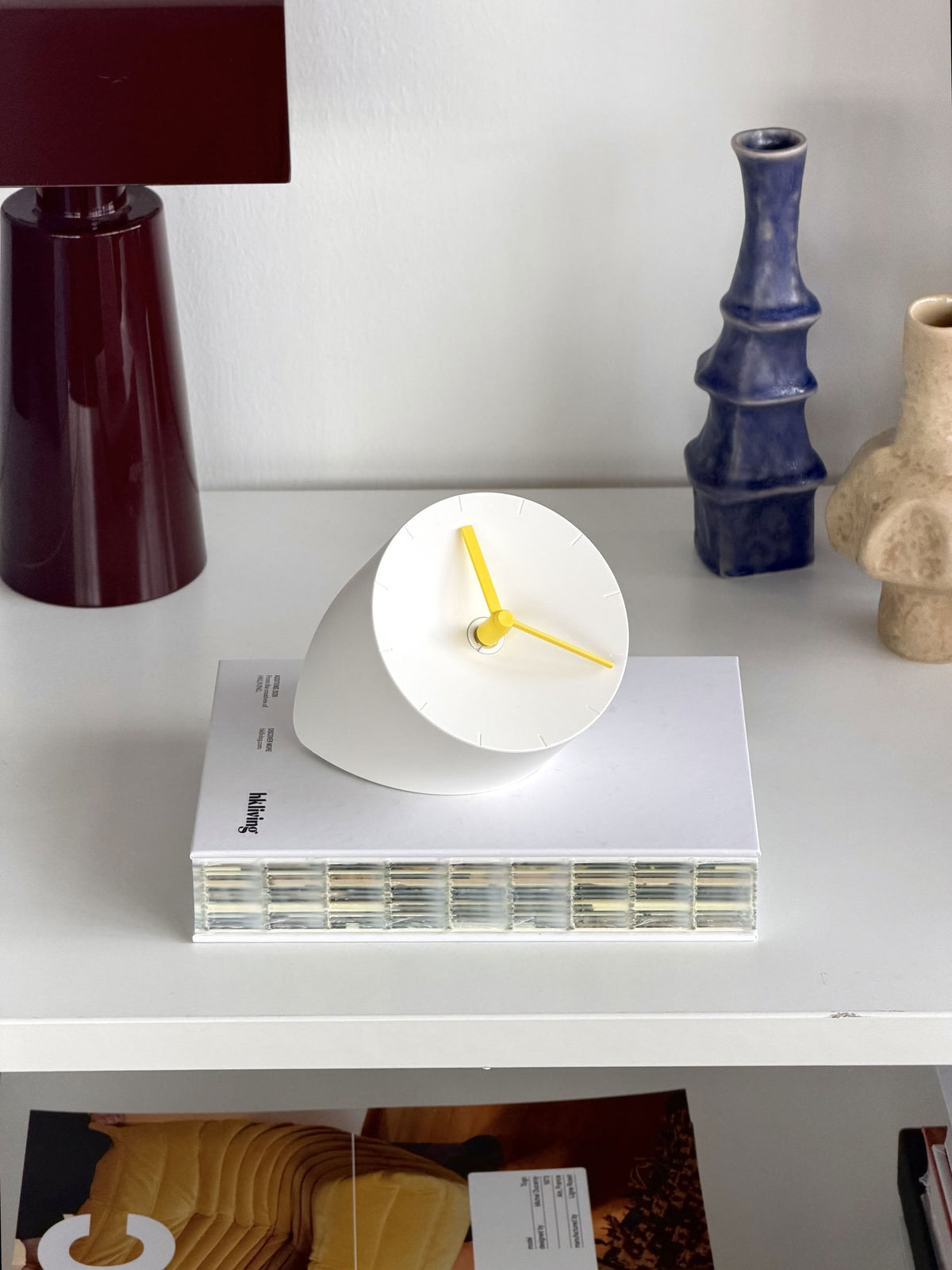 mosery Corner Clock Hands Set Lemon